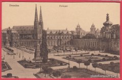 Drážďany - Zwinger, zahrady