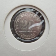 20 pfennig-1876 D