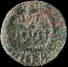 Řím císařství - Theodosius I. - malý bronz