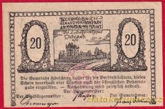 Hörsching - 20 haléřů - 1920 - série A