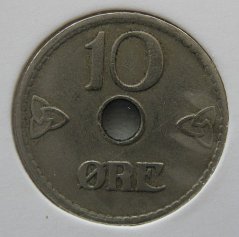 Norsko - 10 ore 1925