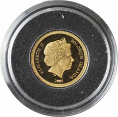 Zlatá mince - Šalamounovy ostrovy 10 Dollar 2009 - Koloseum
