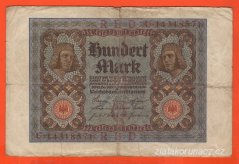 Německo - 100 Mark 1.11.1920 - série U-Q