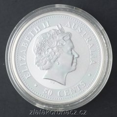 Austrálie - 50 cent 2005 - 1/2 Oz Rok kohouta