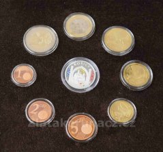 Sada dřevěná 2013 - Slovenské euromince 2013 proof like