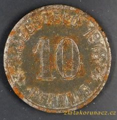 Německo - Ratiboř - 10 pfennig 1918