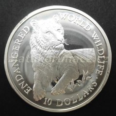 Cook Islands - 10 dollars 1990 - Tiger