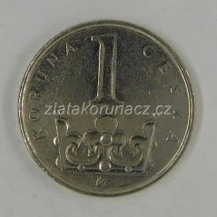 1 koruna 2010