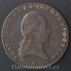 3 krejcar 1800 B