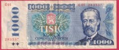 Československo - 1000 Korun 1985 C 01