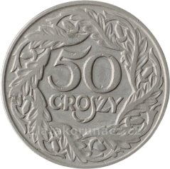 Polsko - 50 groszy 1923
