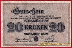 Kleinmünchen - 20 korun - 1915