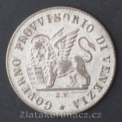 15 Centesimi 1848 z.v.