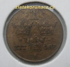 Švédsko - 1 ore 1929