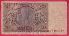 Německo - 20 Reichsmark 22.1.1929 - série M-Z- 8 m.č.