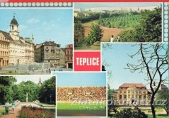 Teplice - Památník osvobození, sídliště Šanov