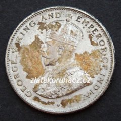 Ceylon - 50 cents 1917