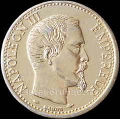 Francie - 20 frank 1857