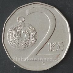 2 koruna 1994 Jablonec