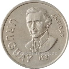 Uruguay - 10 new pesos 1981