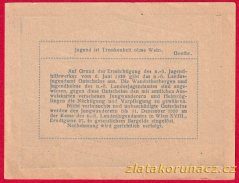 Vídeň - 20 haléřů - 1920 - NÖ Landes Jugendamt - modrá