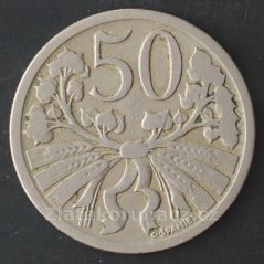50 haléř 1922