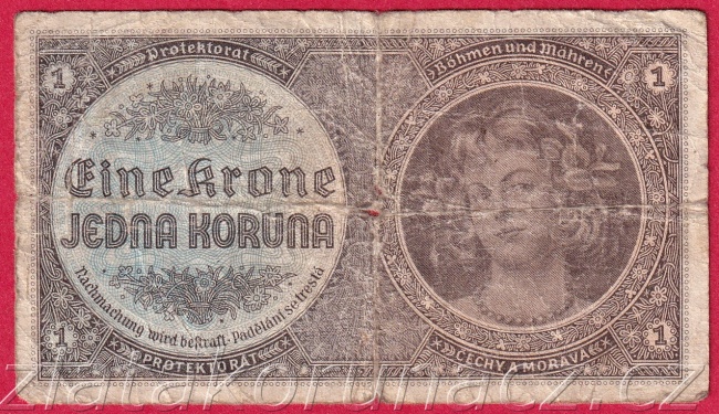 1 koruna 1940 H 046