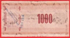 Polsko - 1000 Zlotych šek