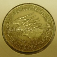 Afrika - Centrální - 50 francs 1961