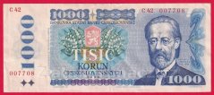 Československo - 1000 Korun 1985 C 42