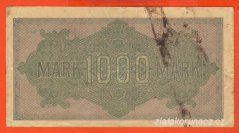 Německo - 1000 mark 15.9.1922 - série G-OE