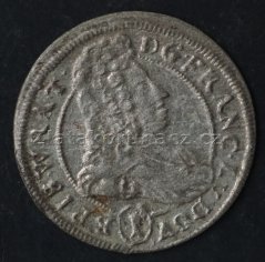1 krejcar 1700 LPH - Biskup Fr. Ludvík