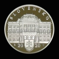 2020 - 10€ - Slovenské národní divadlo - 100. výročí založení - Proof