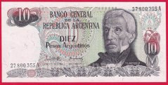 Argentina - 10 Pesos Argentinos 1983-1984