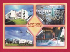 Klimkovice - Sanatoria Klimkovice, budova a bazén