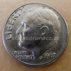 USA - 1 dime 1967