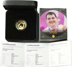 Zlatá mince - Samoa 25 Dollars 2021 - Jiří Lipták