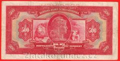 500 Korun 1929 D perf.