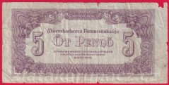 Maďarsko - 5 Pengö 1944