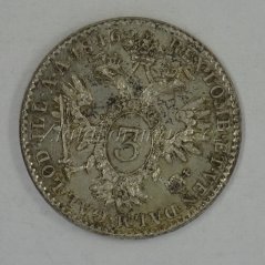 3 Krejcar 1846 A