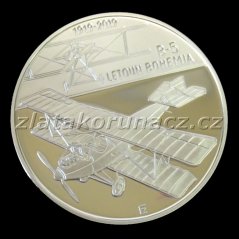 2019 - 200Kč Sestrojení prvního letadla české výroby Bohemia B-5 Proof