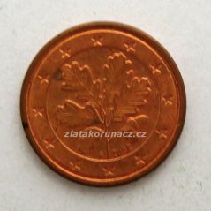 Německo - 1 Cent 2002 A