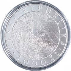 2019- 2000 Kč Zavedení Československé koruny-bimetal Standard