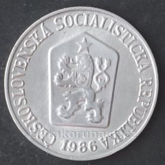 1 haléř 1986