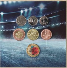 Sada oběžných mincí 2024 - MS v ledním hokeji v ČR