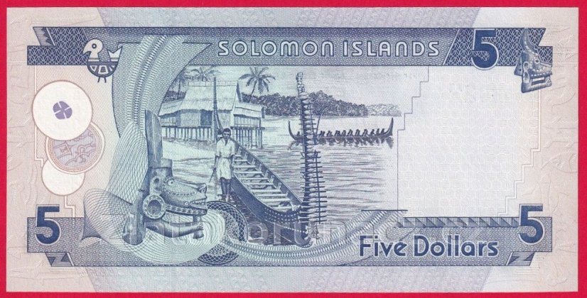 Šalamounovy ostrovy - 5 Dollars 2004