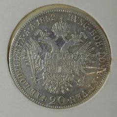 20 krejcar  1852 A