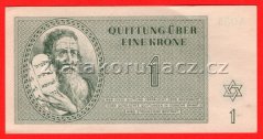 1 K - Terezínská poukázka A 055