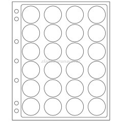 List ENCAP 24 přihrádek ø 36 - 37 mm