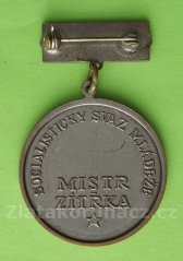Zenit SSM Socialistický svaz mládeže Mistr zítřka stříbrný